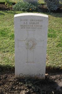 Ismailia War Memorial Cemetery - Sadler, Albert Edwin